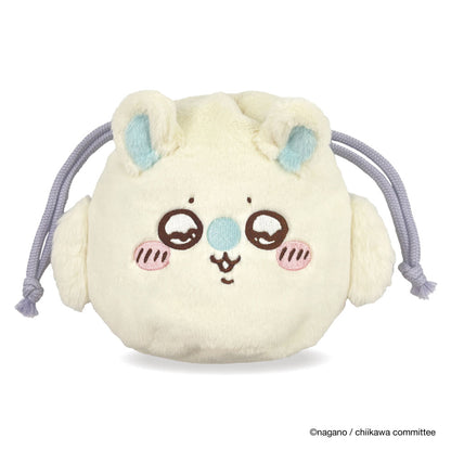 Chiikawa Face Drawstring Bag 2 (Momonga)