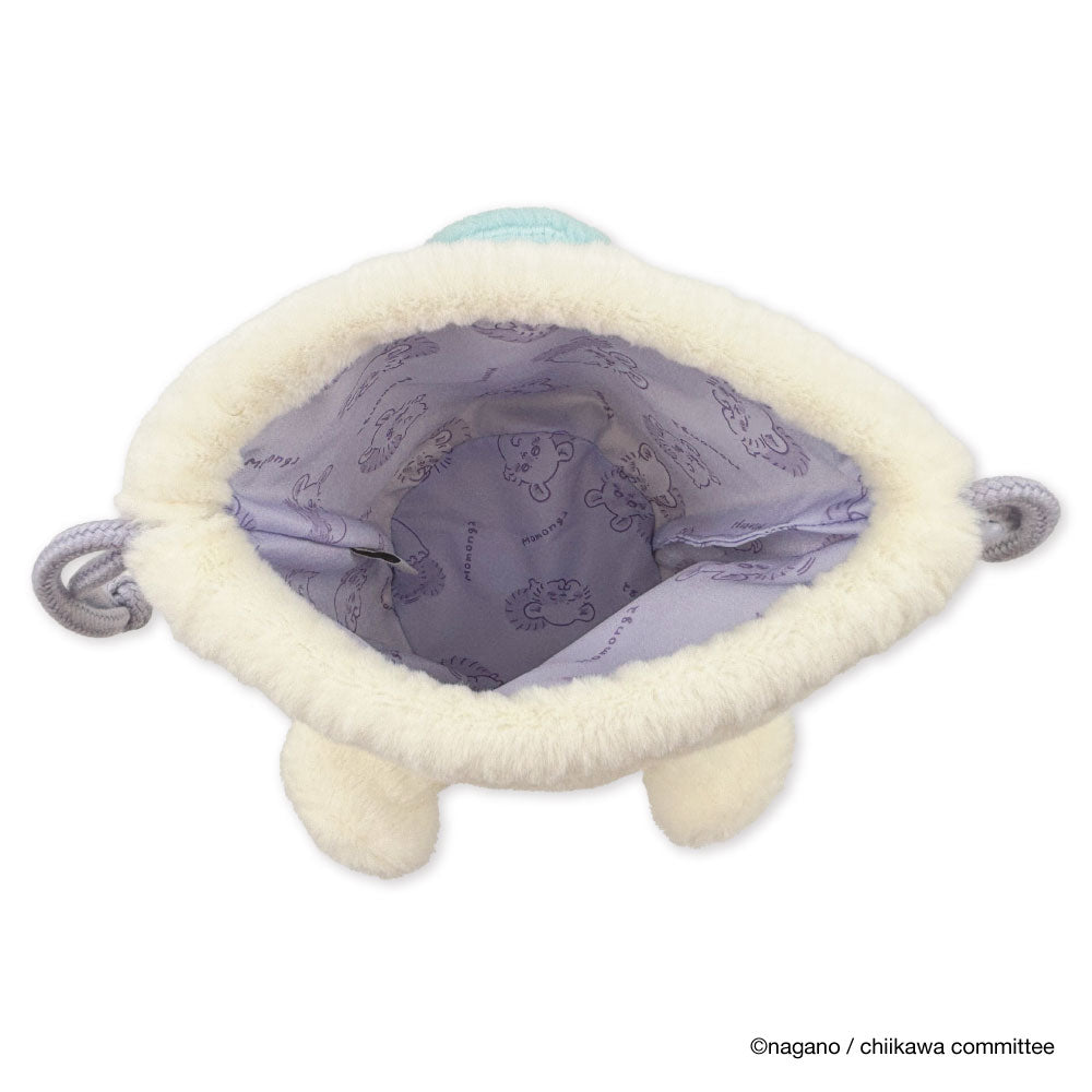 Chiikawa Face Drawstring Bag 2 (Momonga)