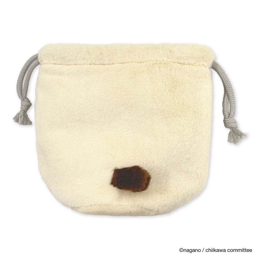 吉伊卡哇 臉型束口袋2 (海獺)