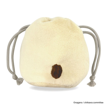 吉伊卡哇 臉型束口袋2 (海獺)