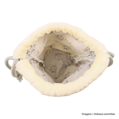 吉伊卡哇 臉型束口袋2 (海獺)