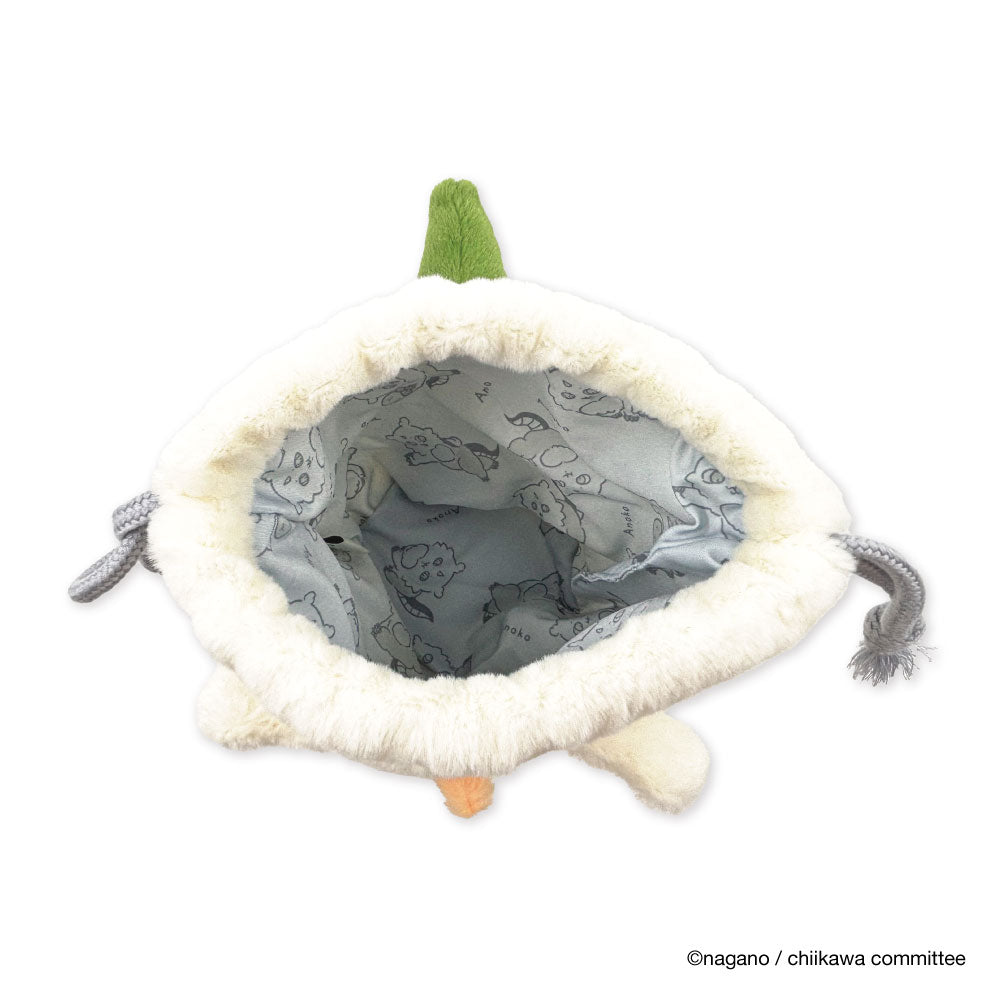 Chiikawa Face Drawstring Bag 2 (Anoko)