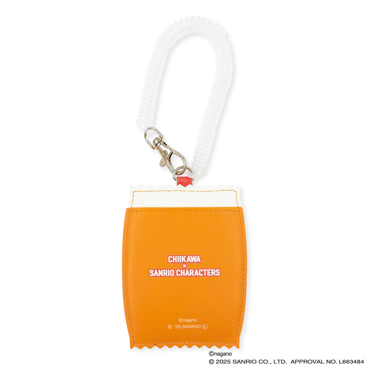 ちいかわ×サンリオキャラクターズ スーパーマーケットなフェイクダイカットパスケース（うさぎ＆ポムポムプリン）