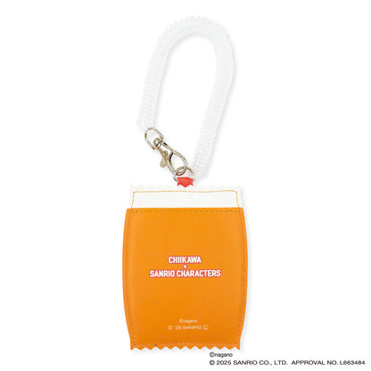 ちいかわ×サンリオキャラクターズ スーパーマーケットなフェイクダイカットパスケース（うさぎ＆ポムポムプリン）