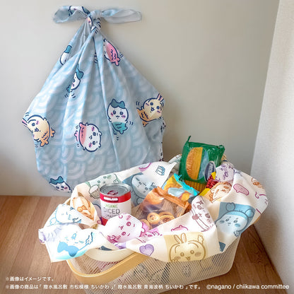 ちいかわ 撥水風呂敷（市松模様）