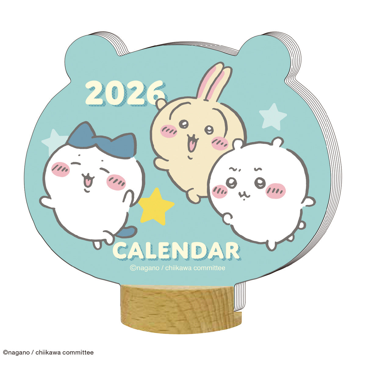 ちいかわ ダイカット卓上カレンダー2026