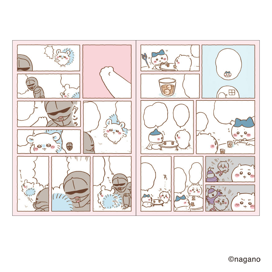 吉伊卡哇 2026年 B6漫畫月間手帳 4月開始 (得學習但好困)