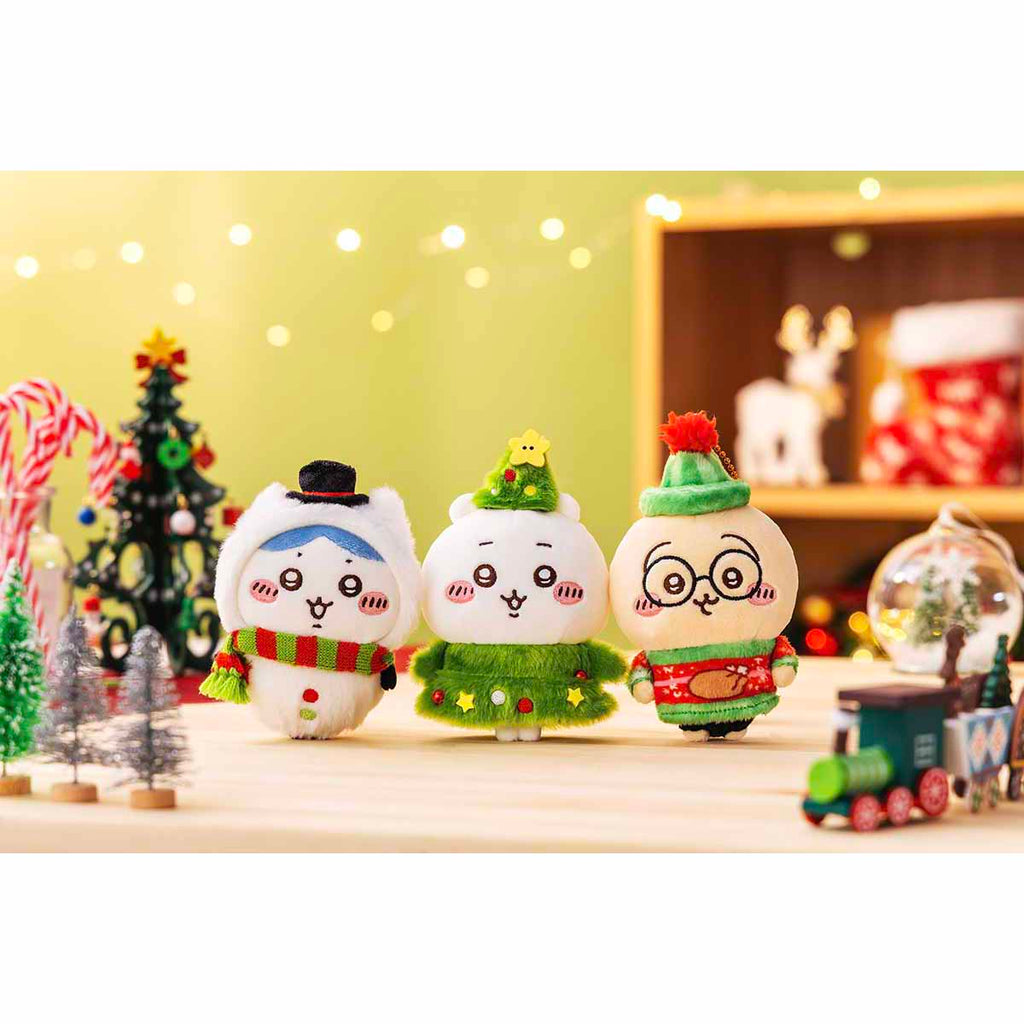 [Pre-order] Chiikawa Happy Holiday Mascot (Usagi) [Shipping starts from late April 2024 (No cancellation allowed in case of delay)]