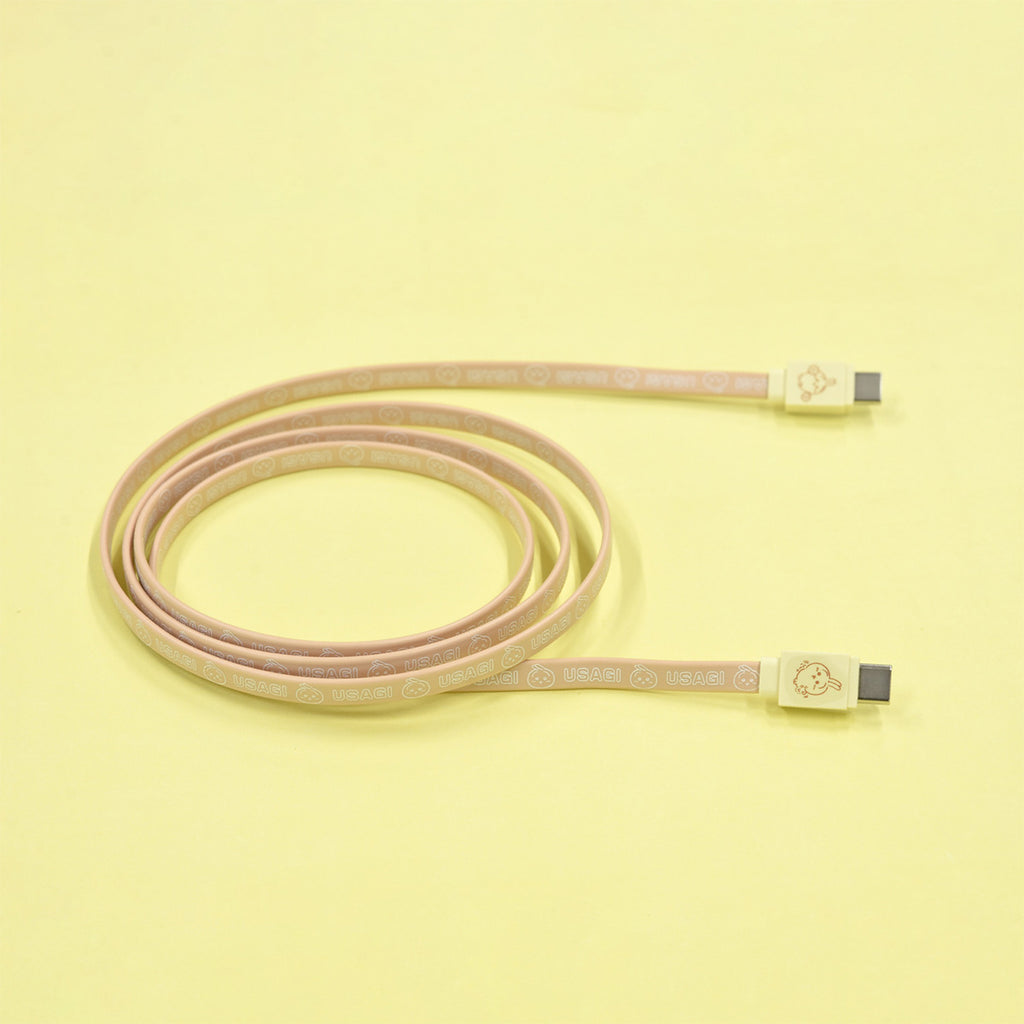 Chiikawa PD60W Compatible USB2.0 Type-C Cable (Usagi)