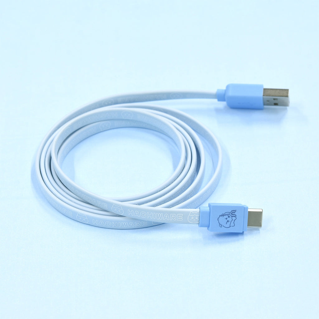Chiikawa USB Type-C Compatible Sync & Charge Cable (Hachiware)