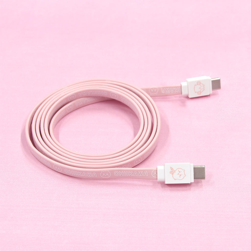 Chiikawa PD60W Compatible USB2.0 Type-C Cable (Chiikawa)