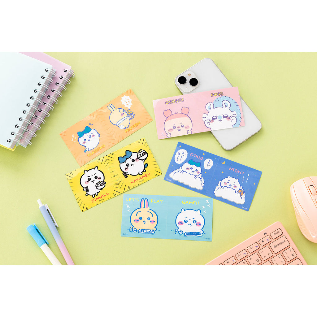 ちいかわ 東京みやげ ピリッと分けられる！にこいちステッカー（お揃い）