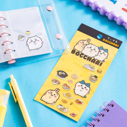 吉伊卡哇 胖嘟嘟食物透明貼紙