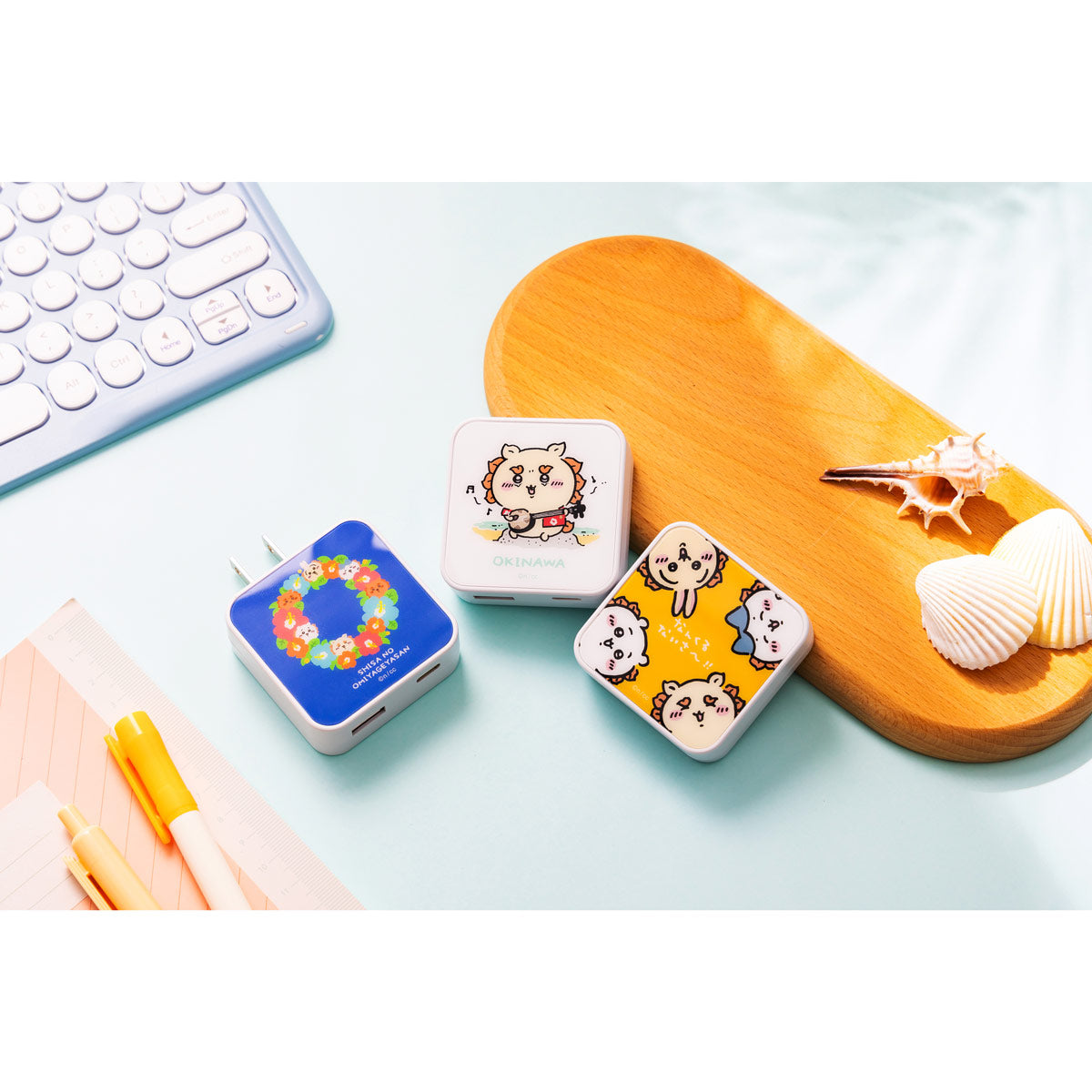 Chiikawa Shisa's Souvenir Shop AC Adapter (Nankurunai-sa~!!)