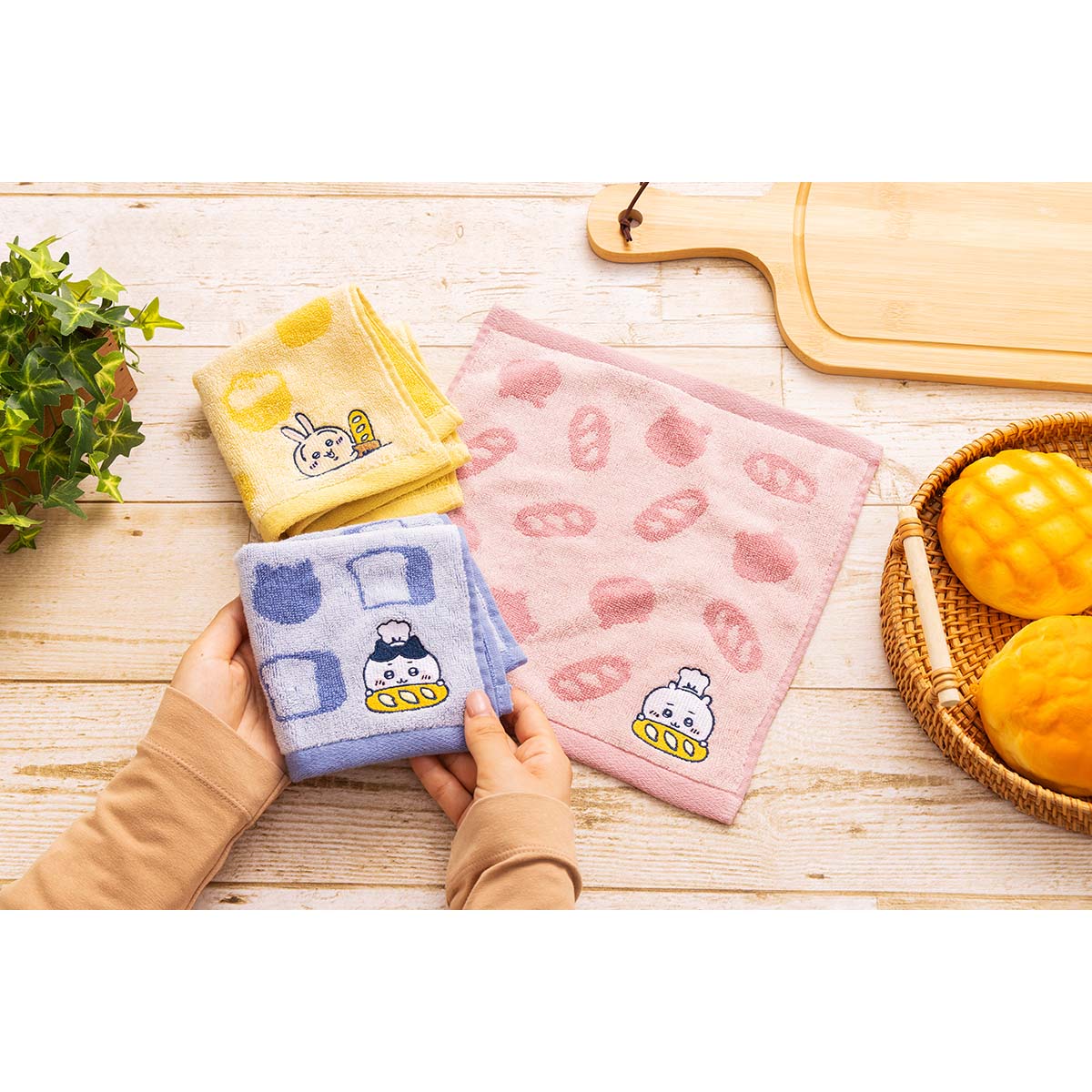 吉伊卡哇 吉伊卡哇面包店 提花手巾（吉伊卡哇）