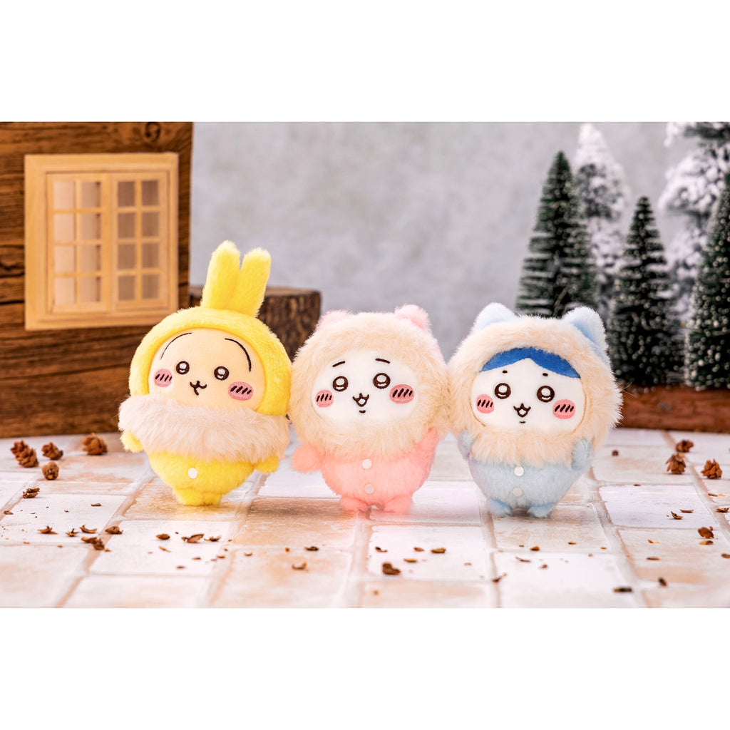 ちいかわ フッサフッサなパジャママスコット（ハチワレ）