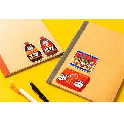 Chiikawa Tako-ika Smartphone-Sized Sticker (Takoyaki Sauce, Chiikawa)