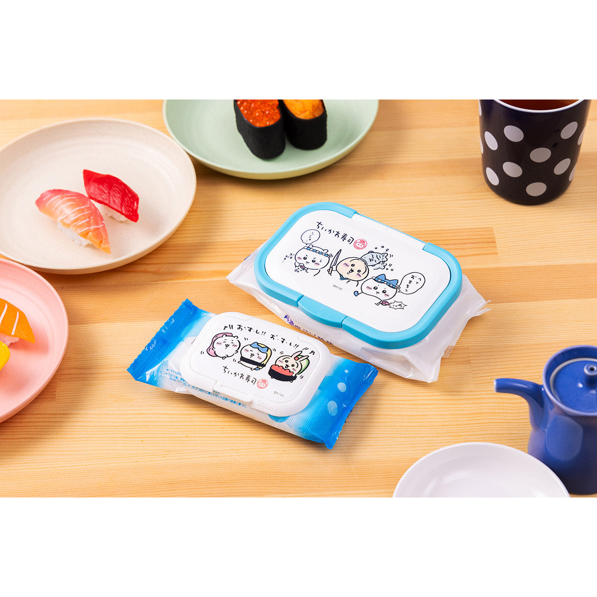 Chiikawa Chiikawa Sushi Bitatto One-Push Mini (2-Piece Set)