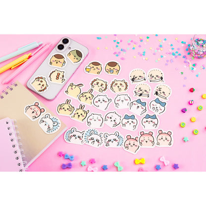 Chiikawa 4-Piece Mini Sticker Set (Peace Rakko)