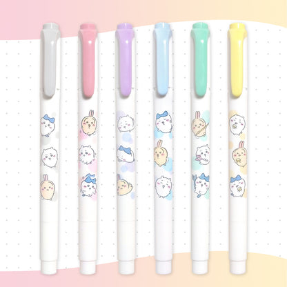 Chiikawa Mildliner 6-piece set