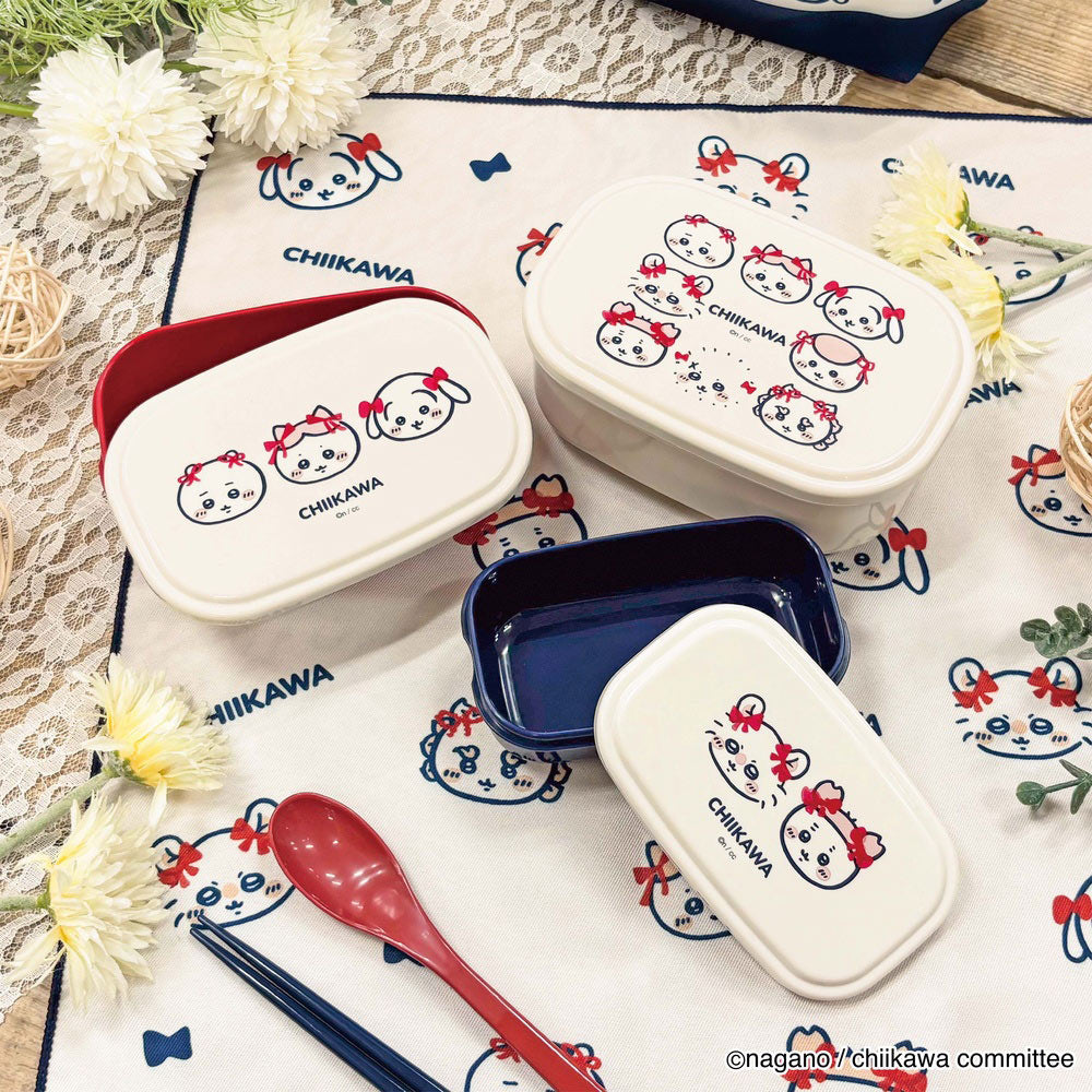 Chiikawa Sealed Container 3-Piece Set (Ribbon)