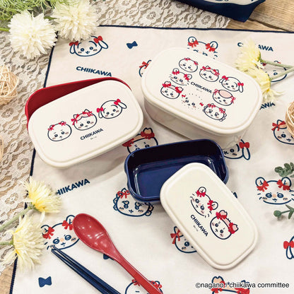 Chiikawa Sealed Container 3-Piece Set (Ribbon)
