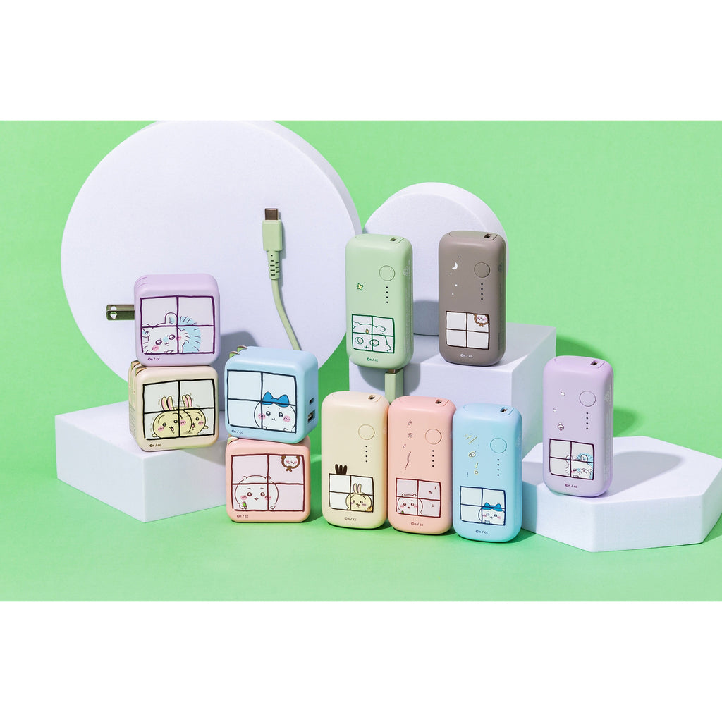 ちいかわ 2台同時充電/32W ACアダプタ（うさぎ）