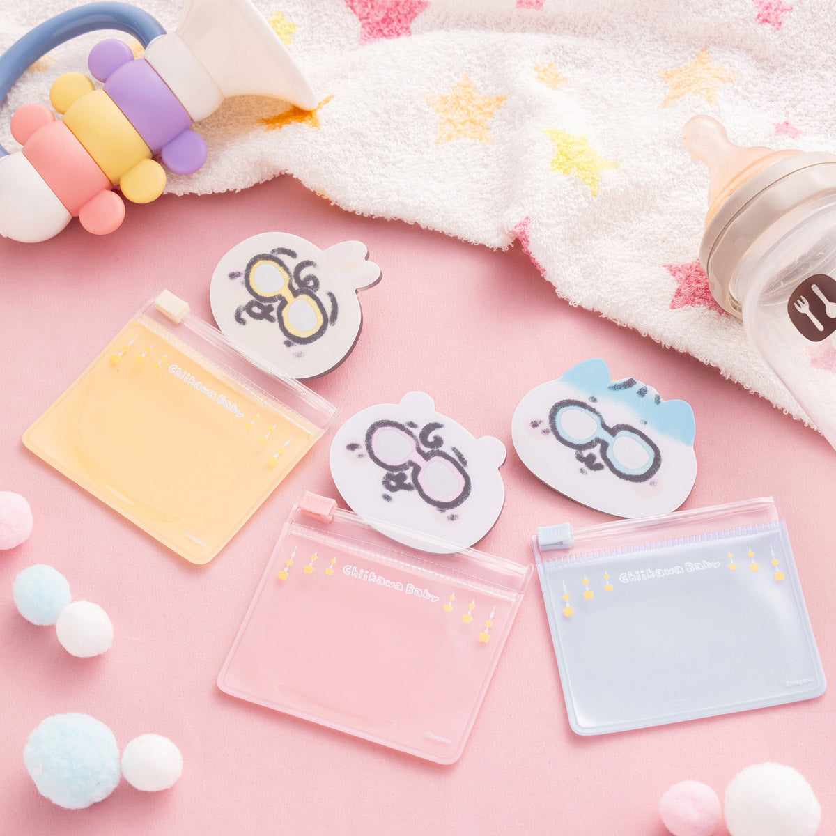 ちいかわ Chiikawa Baby ポーチ入りミニアクリルミラー（うさぎ）