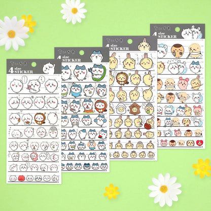 Chiikawa 4-Size Sticker (Mix)