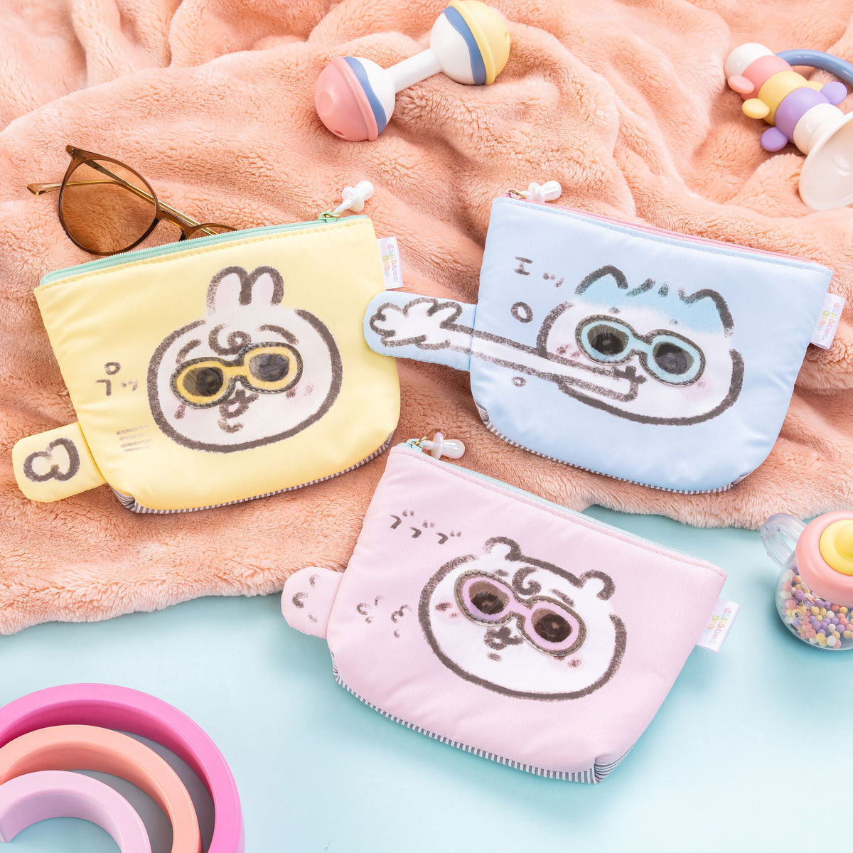 ちいかわ Chiikawa Baby ポケットティッシュも入れられるポーチ（ちいかわ）