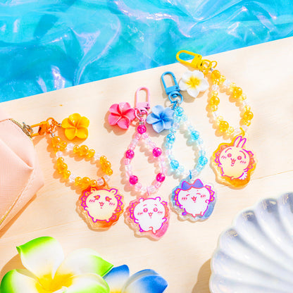 ちいかわ シーサーのおみやげやさん ビーズ付きアクリルストラップ（シーサー）