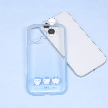 ちいかわ フレーム IIIIfit Clear iPhone16対応ケース（ハチワレ）