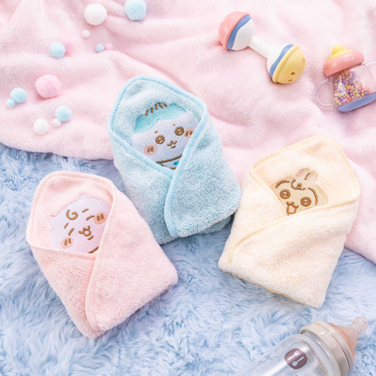 치이카와 Chiikawa Baby 속싸개 핸드 타월 (우사기)