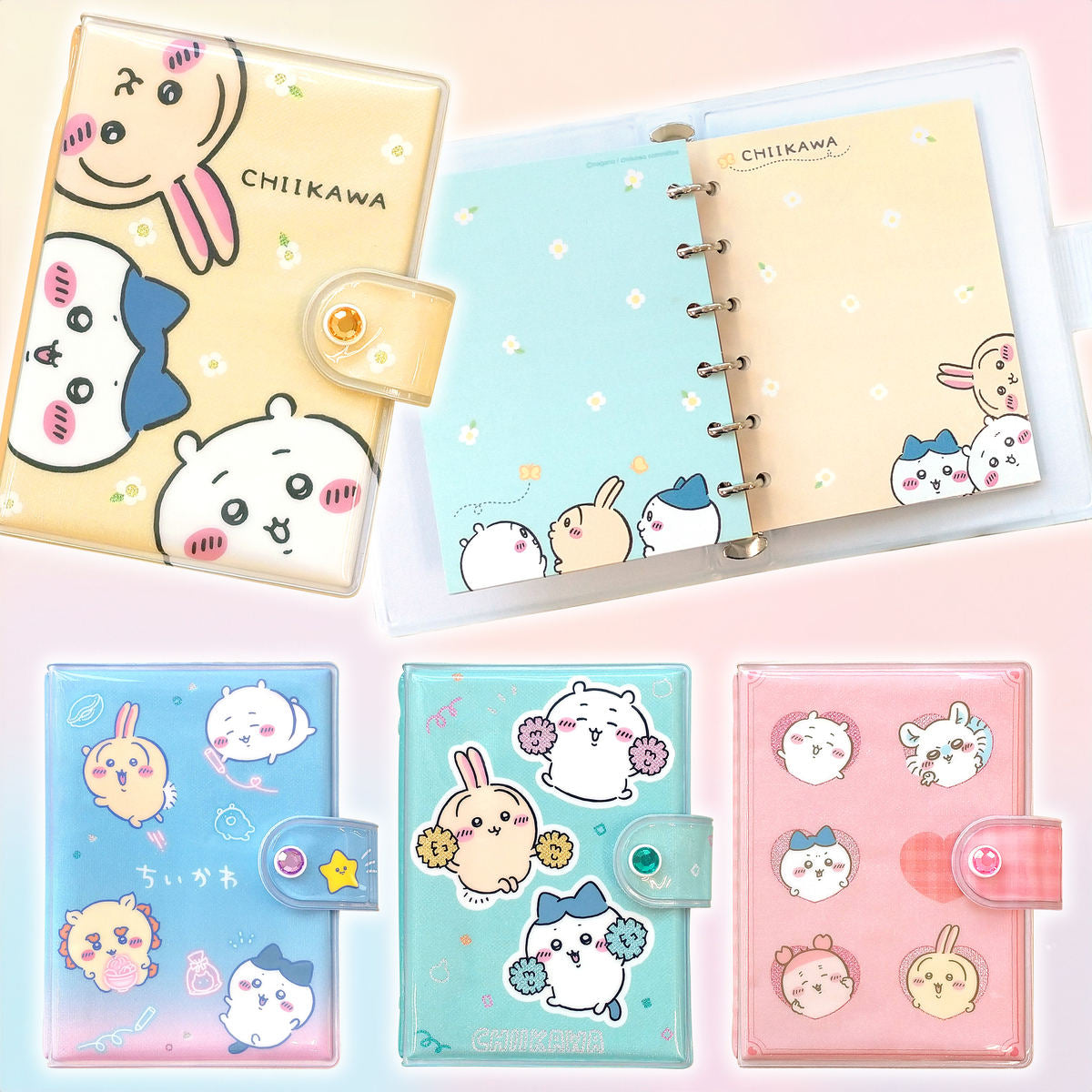 Chiikawa Sticker Binder (Flower)