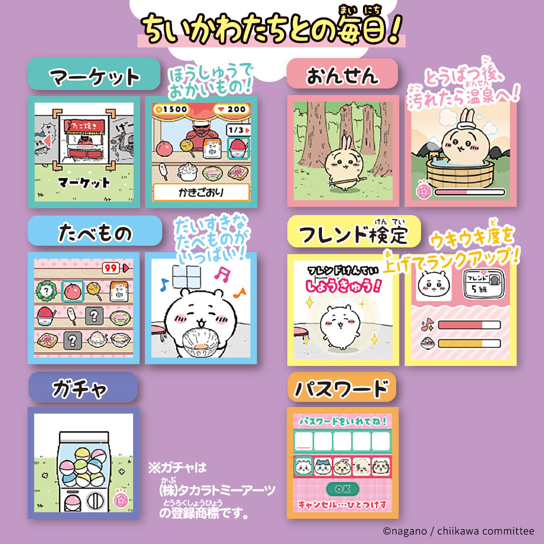 Chiikawa Camera Yaaa-!! (Purple)