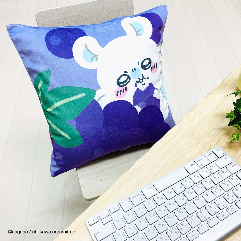 ちいかわ クッションカバー（モモンガ ぶどう）