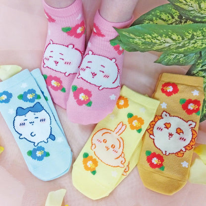 ちいかわ メッシュスニーカー丈ソックス（ハチワレ・アロハ）