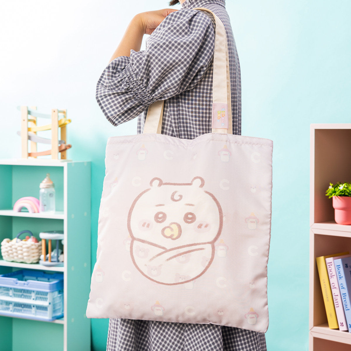 ちいかわ Chiikawa Baby 大きめポケッタブルエコバッグ（ちいかわ）