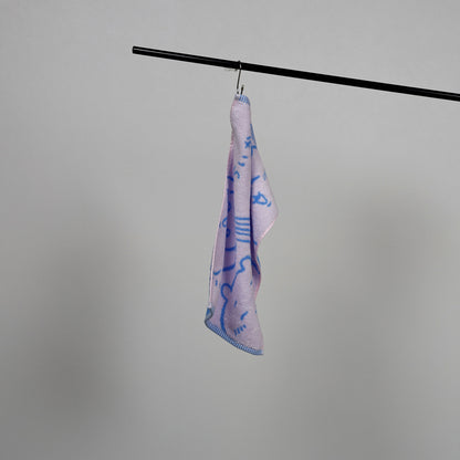 ちいかわ ミニタオル バスマット（ちいかわピンク）