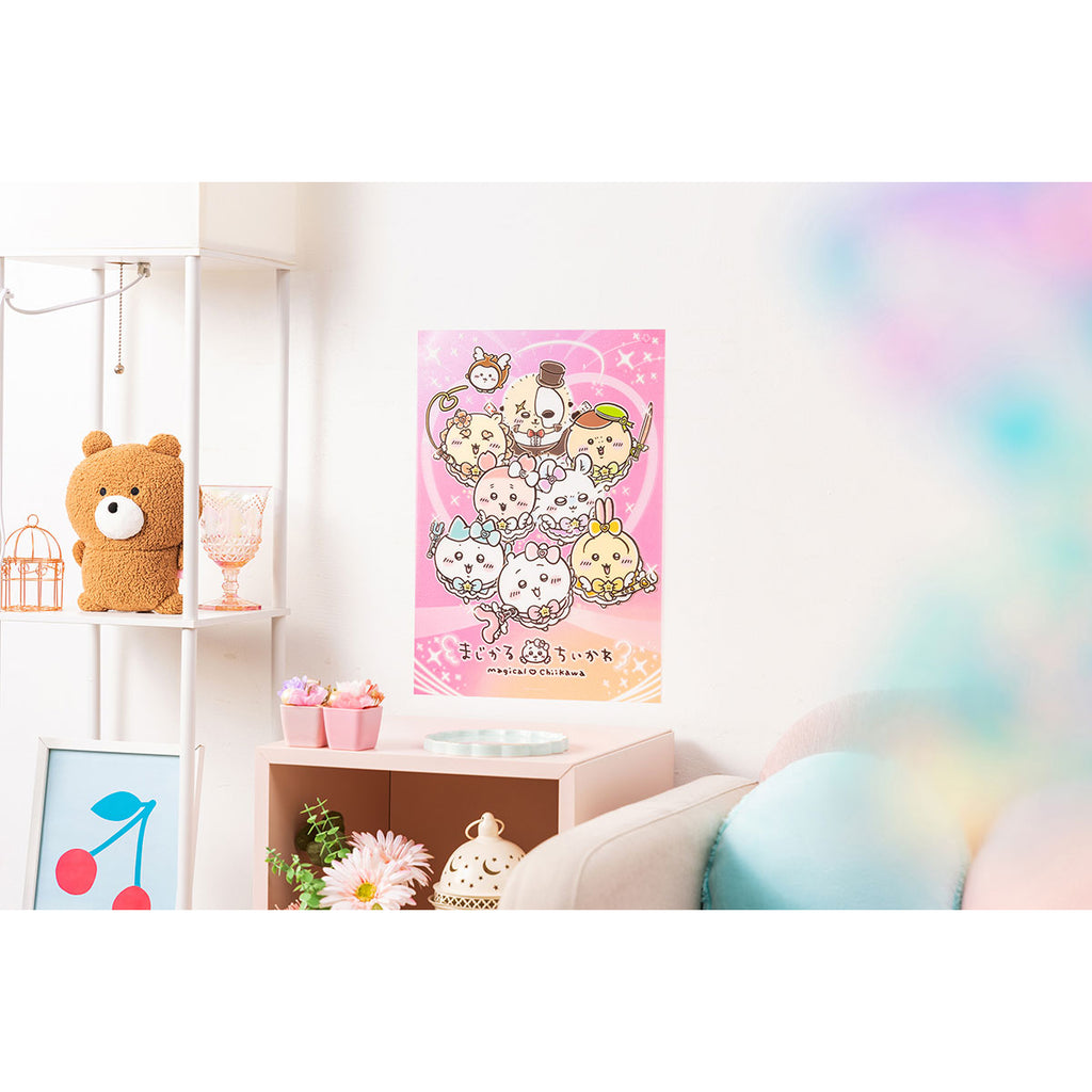 ちいかわ まじかるちいかわ A3クリアポスター（大集合！）