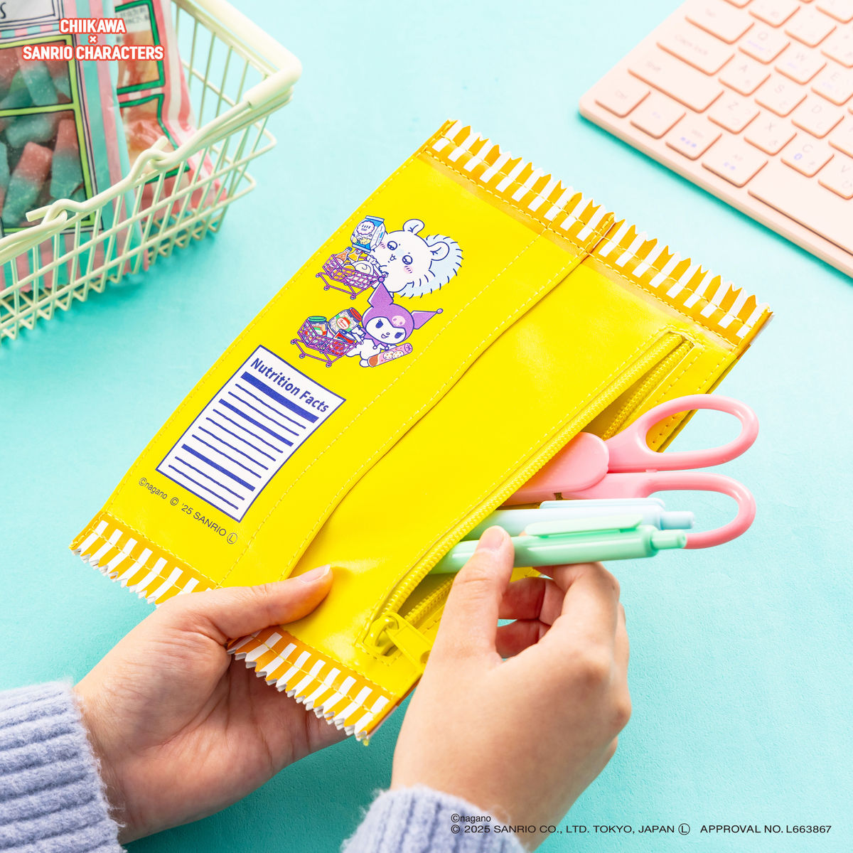 吉伊卡哇 × 三丽鸥角色 超市零食小包 (哈奇喵与凯蒂猫)