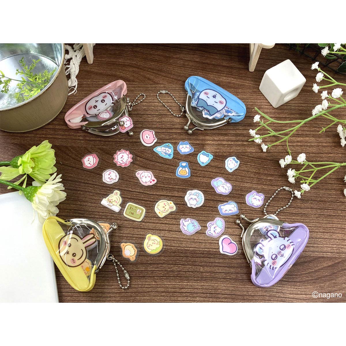 치이카와 미니백 포함 조각 스티커 (토끼)【크레딧카드 결제 한정 상품】