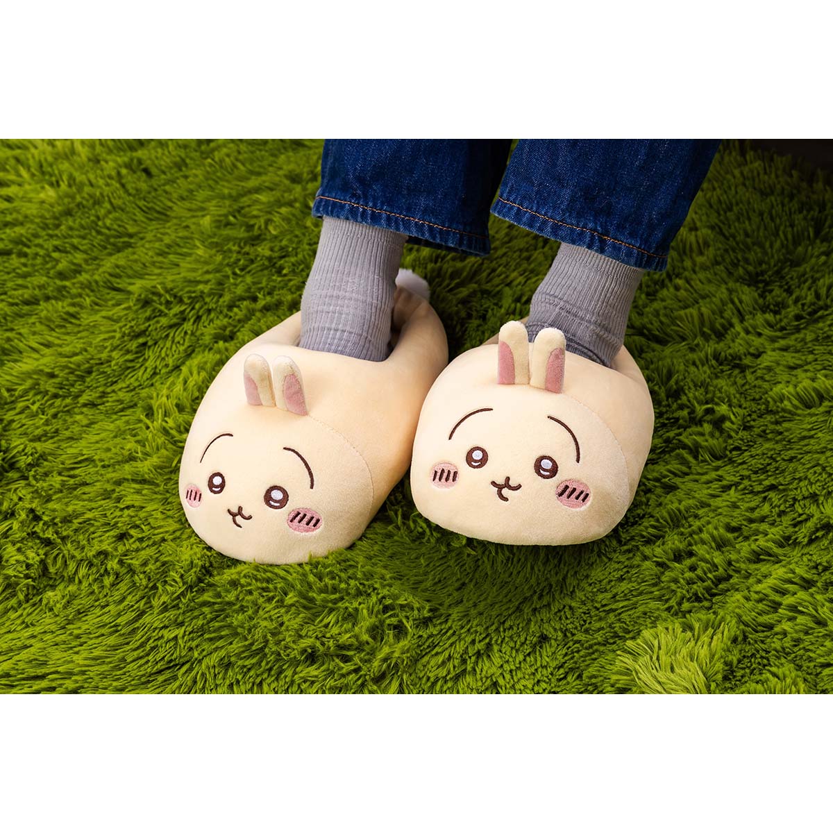 Chiikawa Marshmallow Room Shoes (Large Size) (Usagi)