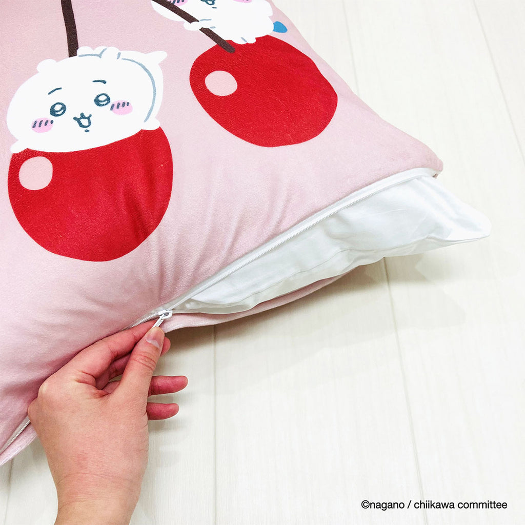 ちいかわ クッションカバー（みんな さくらんぼ）