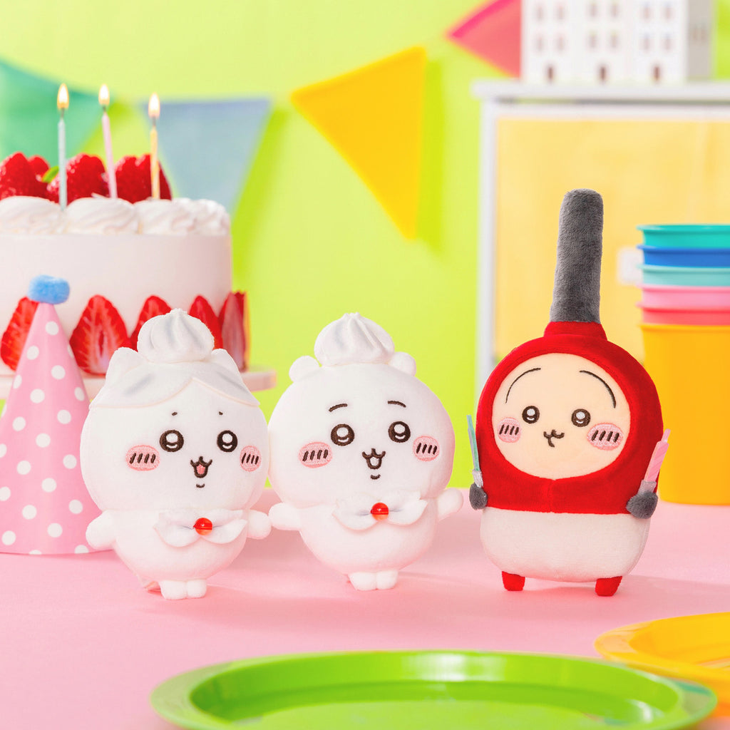 ちいかわ ホイップ誕生日なマスコット（ハチワレ）