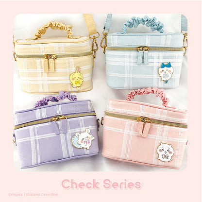 Chiikawa Vanity Pouch (Checkered / Momonga)