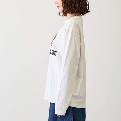 吉伊卡哇 長袖T恤 I LOVE HACHIWARE 白色