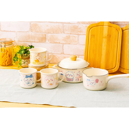 치이카와 에나멜 밀크 팬 12cm