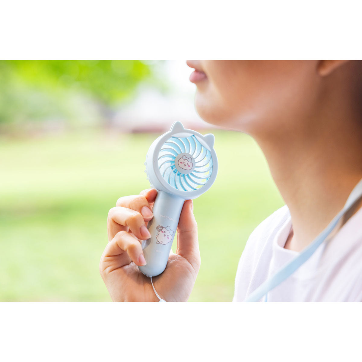Chiikawa 2-Way Pocket Handy Fan (Beetle)