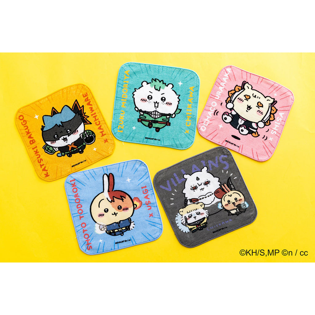 My Hero Academia × Chiikawa Hand Towel (Shoto Todoroki × Usagi)